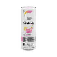 Celsius Live Fit Fizz Free Energy Drink Pink Lemonade - 12 Fluid Ounce
