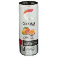 Celsius Mango Passionfruit Sparkling Passionfruit, Functional Essential Energy Drink Single Can - 12 Fluid Ounce