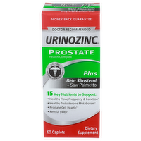 Urinozinc Prostate Health Complex - 60 Count