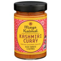 Maya Kaimal Kashmiri Curry Jar Rich Tomato With Nutmeg Indian Simmer Sauce - 12.5 Ounce