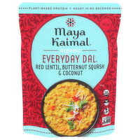 Maya Kaimal Red Lentils With Butternut Squash And Coconut Pouch Organic Everyday Dal Squash & Coconut - 10 Ounce