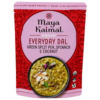 Maya Kaimal Organic Everyday Dal Green Split Pea Spinach Coconut - 10 Ounce