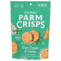 Parmcrisps Sour Cream & Onion Cheese Crisps - 1.75 Ounce