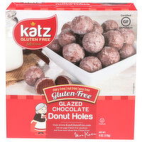 Katz Donut Holes Chocolate Glazed - 6 Ounce