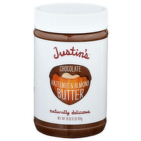 Justin's Chocolate Hazelnut & Almond Butter - 16 Ounce