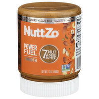 Nuttzo Power Fuel Smooth Natural Nut And Seed Butter - 12 Ounce