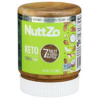 Nuttzo Keto Nut And Seed Butter Crunchy - 12 Ounce