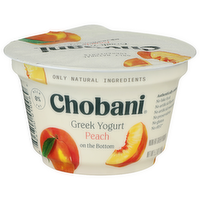 Chobani Peach Non-Fat Greek Yogurt - 5.3 Ounce