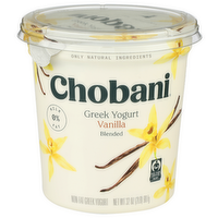 Chobani Vanilla Blended Greek Yogurt - 32 Ounce
