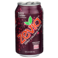 Zevia Black Cherry Soda - 12 Fluid Ounce - 1 Count