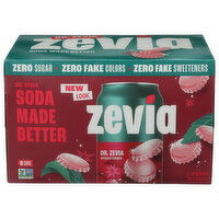 Zevia Zero Sugar DR. Soda - 12 Fluid Ounce - 6 Count