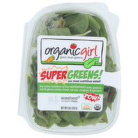 Organicgirl Supergreens Baby Red Chard, Bok Choy, Tatsoi, Spinach, Green Swiss Mizuna, Arugula, Ingredients May Vary By Season - 5 Ounce