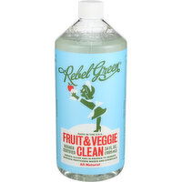 Rebel Green Cleaning Refill Fruit And Veggie - 34 Fluid Ounce
