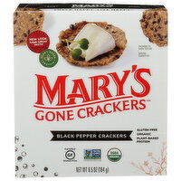 Mary's Gone Crackers Black Pepper - 6.5 Ounce