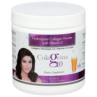 Colageina 10 Hydrolyzed Collagen Powder With Vitamin c - 3.5 Ounce