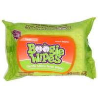 Boogie Wipes Fresh Scent Gentle Saline Nose - 30 Count
