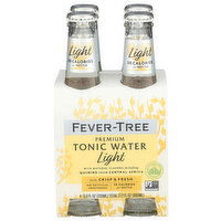 FEVER-TREE Light Tonic Single Bottle - 6.8 Fluid Ounce - 4 Count