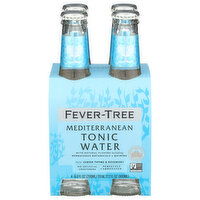 FEVER-TREE Mediterranean Tonic Single Bottle - 6.8 Fluid Ounce - 4 Count