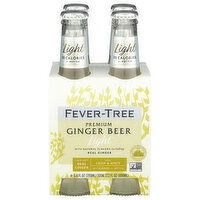 FEVER-TREE Light Ginger Beer - 6.8 Fluid Ounce - 4 Count