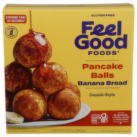 Feel Good Foods Pancake Balls Banana Bread - 12.7 Ounce