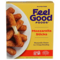 Feel Good Foods Gluten-Free Mozzarella Sticks - 8 Ounce