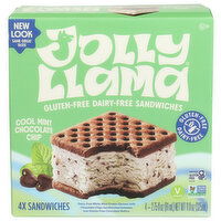 Jolly Llama Mint Gluten Free Sandwich - 2.75 Fluid Ounce - 4 Count