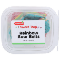 Brookshire's Rainbow Sour Belts - 8 Ounce