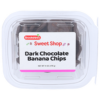 Brookshire's Sweet Shop Dark Chocolate Banana Chips - 6 Ounce