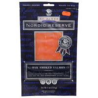 St. James Smokehouse Thinly Sliced Oak Smoked Salmon - 4 Ounce