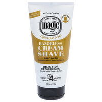 Magic Razorless Cream Shave, Light Fresh Scent