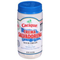 Cacique Sour Cream, Crema Salvadorena, Salvadoran Style