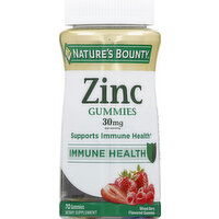 Nature's Bounty Zinc, 30 mg, Gummies, Mixed Berry - 70 Each 