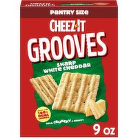 Cheez-It Crunchy Cheese Crackers, Sharp White Cheddar - 9 Ounce
