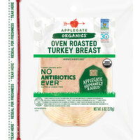 Applegate Turkey Breast, Oven Roasted - 6 Ounce 