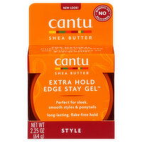 Cantu Stay Gel, Shea Butter, Extra Hold Edge