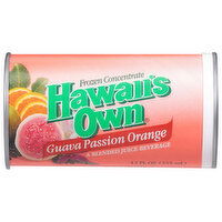 Hawaiis Own Juice Beverage, Blended, Guava Passion Orange