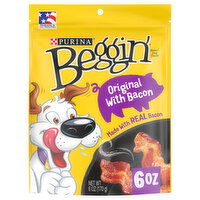 Beggin' Dog Treats, Original with Bacon - 6 Ounce 