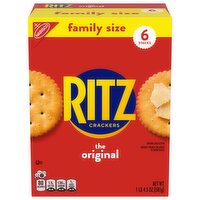 RITZ Original Crackers, Snacks for Kids and Adults, Lunch Snacks, Family Size