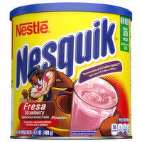 Nesquik Powder, Strawberry - 14.1 Ounce 