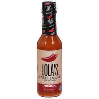 Lola's Hot Sauce, Fine, Original - 5 Fluid ounce 