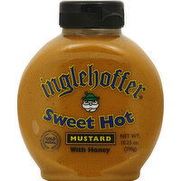 Inglehoffer Mustard, with Honey, Sweet Hot - 10.25 Ounce 