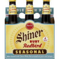 Shiner Beer, Ruby Redbird - 6 Each 