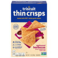 Triscuit Crackers, Applewood Barbecue - 7.1 Ounce 