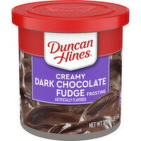 Duncan Hines Creamy Dark Chocolate Fudge Frosting - 16 Ounce 