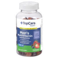 TopCare Multivitamin, Men's, Adult Gummies, Strawberry and Berries Flavors - 150 Each 