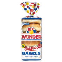 Wonder Bagels, Classic - 6 Each 