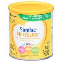 Similac Infant Formula, with Iron, Milk-Based Powder, 0-12 Months - 13.1 Ounce 