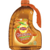 Lipton Iced Tea, Peach, Georgia Style - 128 Ounce 