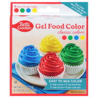 Betty Crocker Gel Food Color, Classic Colors - 4 Each 