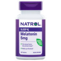 Natrol Melatonin, 5 mg, Sleep, Tablets - 60 Each 